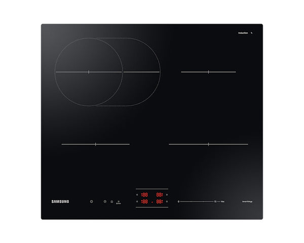 Samsung NZ64B4016FK Black Built-in 60 cm Zone induction hob 4 zone(s)