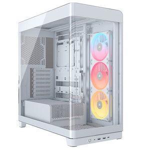 Corsair 4500X LX-R RGB Tempered Glass Mid-Tower Gaming Case, White