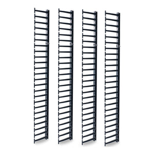 APC NetShelter Cable Management, Vertical Cable Manager, for NetShelter SX Networking Racks 48U, Set of 4, 250 x 2045 x 170 mm