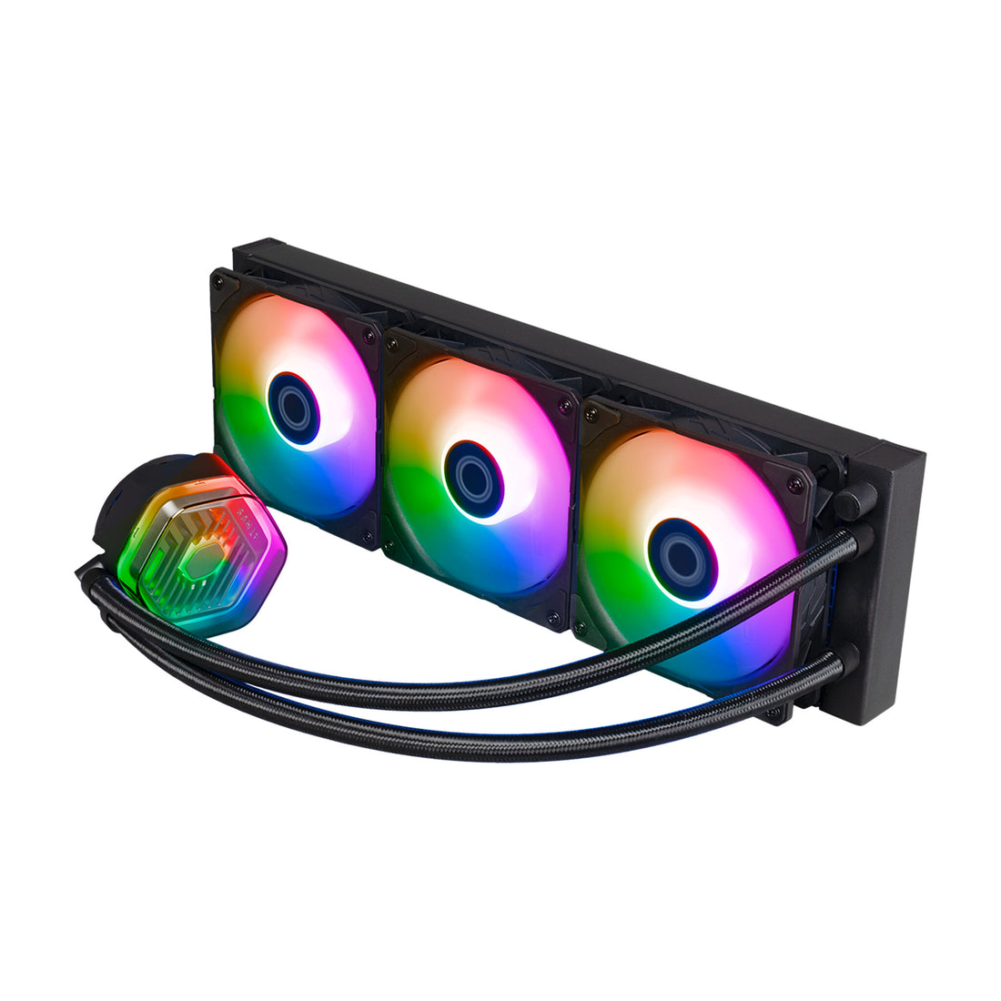 Cooler Master MasterLiquid 360 ATMOS Processor All-in-one liquid cooler 12 cm Black