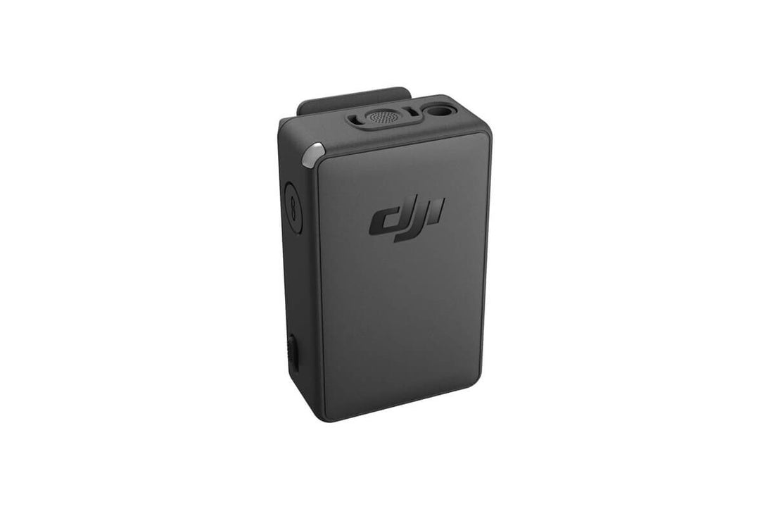 DJI Wireless Microphone Transmitter Black Contact microphone