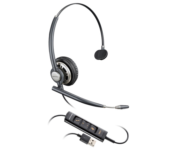 Poly EncorePro 715 USB-A Monoaural Headset TAA
