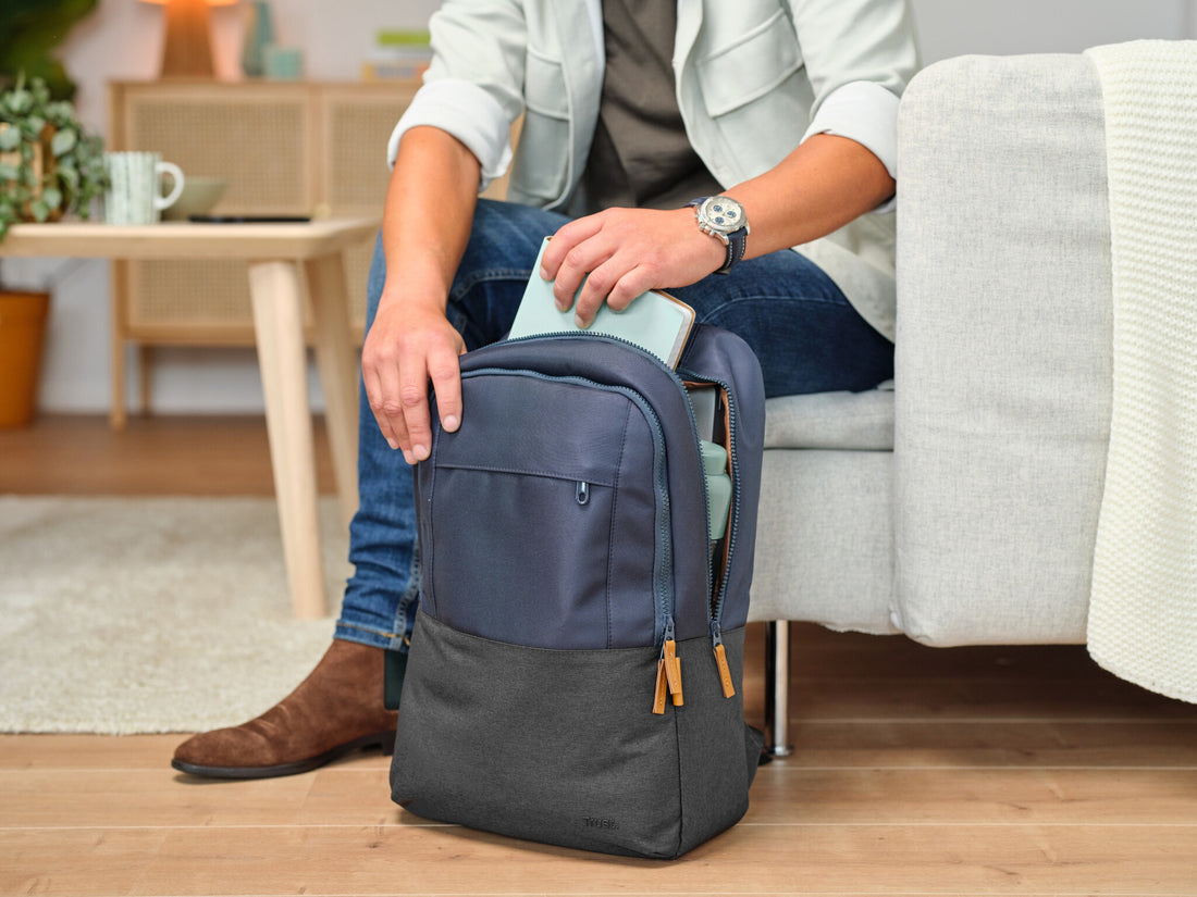 Trust Lisboa 40.6 cm (16") Backpack Blue