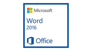 Microsoft Word 2016, 1u Word processor (WP) Academic 1 license(s)