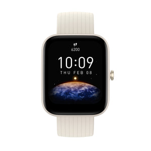 Amazfit Bip 3 Pro 4.29 cm (1.69") TFT 44 mm Digital 240 x 280 pixels Touchscreen Cream GPS (satellite)