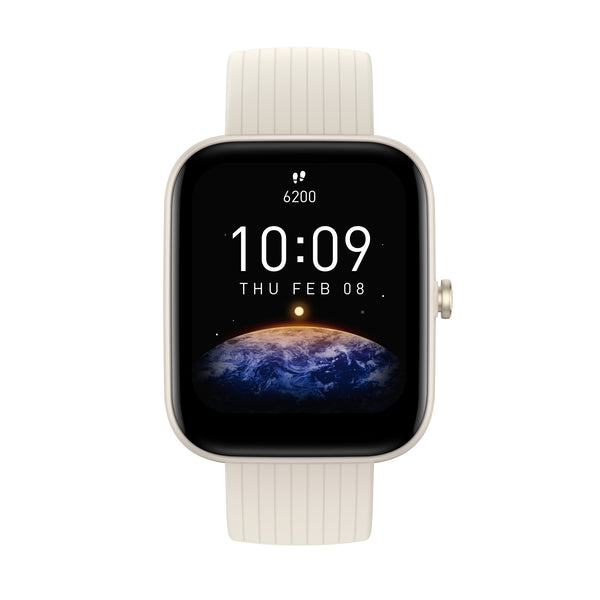 Amazfit Bip 3 Pro 4.29 cm (1.69") TFT 44 mm Digital 240 x 280 pixels Touchscreen Cream GPS (satellite)