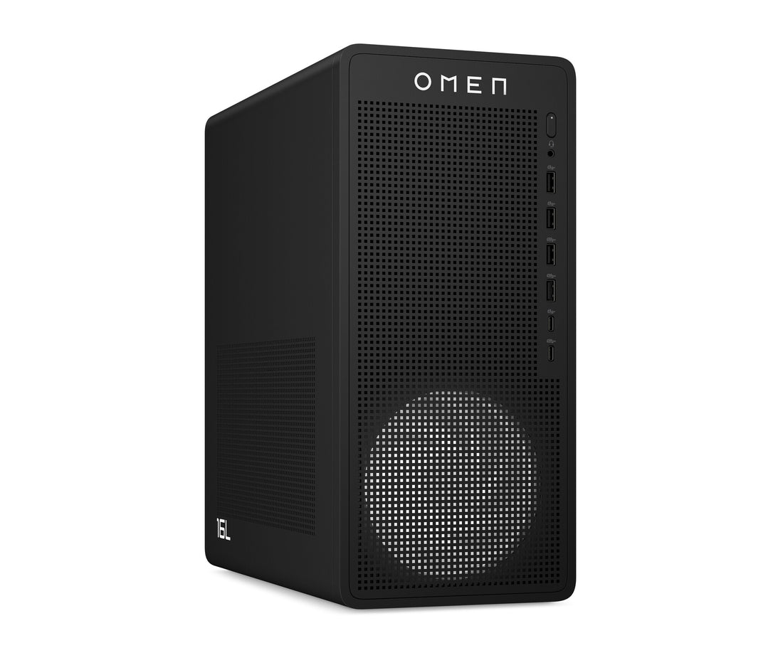 HP OMEN 16L Gaming TG03-0024na PC AMD Ryzen™ 7 8700F 16 GB DDR5-SDRAM 1 TB SSD AMD Radeon RX 9060 XT Windows 11 Home Tower AI PC Black