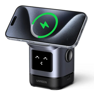 Ugreen 45775 mobile device charger Universal Black, Grey AC Wireless charging Fast charging Indoor