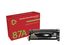 Everyday™ Mono Remanufactured Toner by Xerox compatible with HP 87A (CF287A), Standard capacity