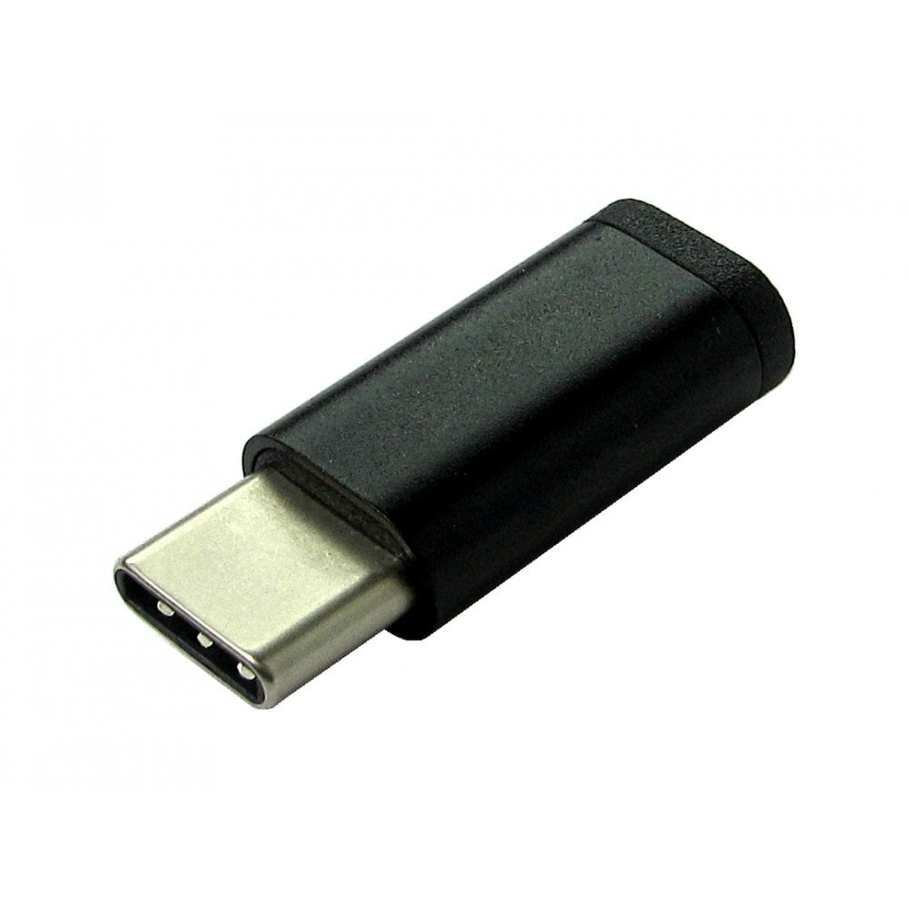 Cables Direct USB3C-MICROB cable gender changer USB Type C Micro USB Type B Black