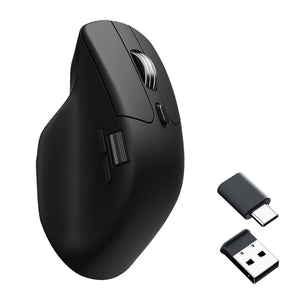 Keychron M6 mouse Universal Right-hand RF Wireless + Bluetooth + USB Type-C Optical 26000 DPI