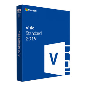 Microsoft Visio Standard 2019 Office suite Government (GOV) 1 license(s) Multilingual
