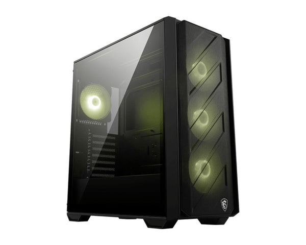 MSI MAG FORGE 330R AIRFLOW computer case Midi Tower Black, Transparent