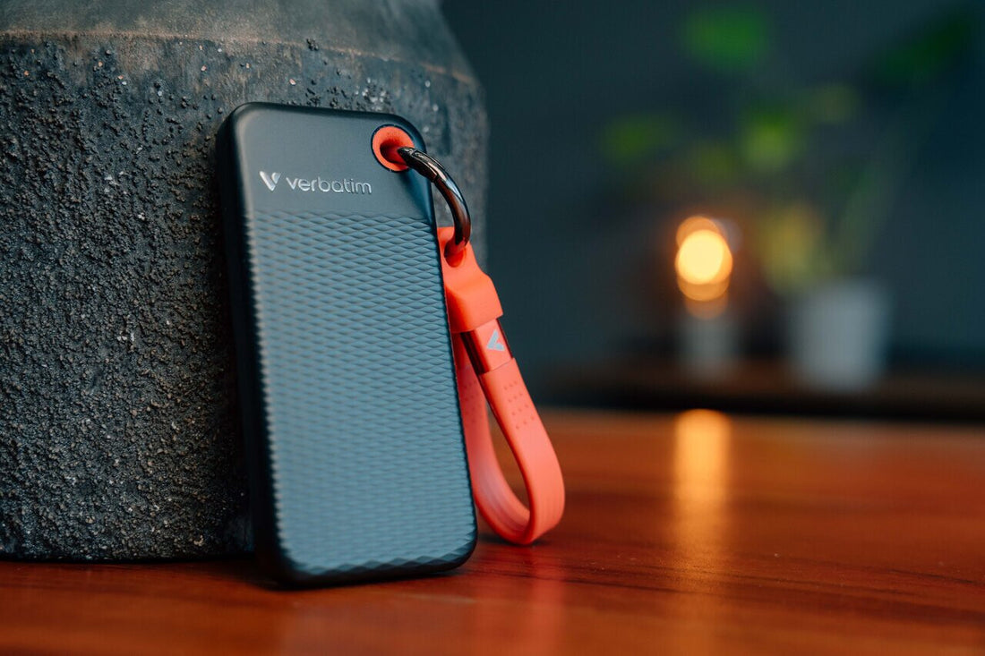Verbatim Pocket SSD USB 3.2 Gen 2 512GB Black/Red