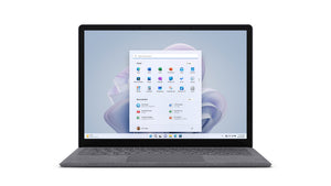 Microsoft Surface Laptop 5 Intel® Core™ i5 i5-1245U 34.3 cm (13.5") Touchscreen 16 GB LPDDR5x-SDRAM 256 GB SSD Wi-Fi 6 (802.11ax) Windows 11 Pro German Platinum
