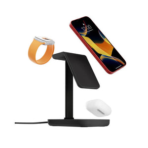 Twelve South HiRise 3 Headphones, Smartphone, Smartwatch Black USB Wireless charging Indoor