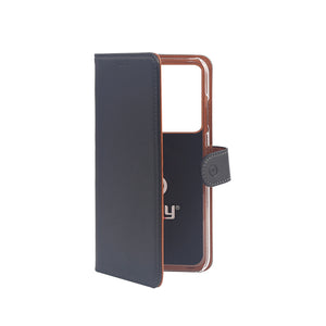 Celly WALLY mobile phone case 17.5 cm (6.9") Wallet case Black