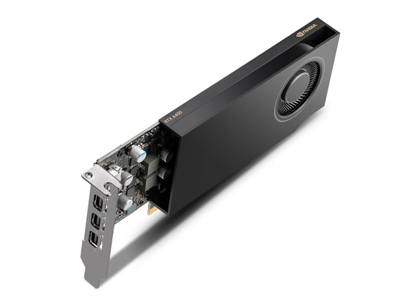 PNY VCNRTXA400-SB graphics card NVIDIA RTX A400 4 GB GDDR6