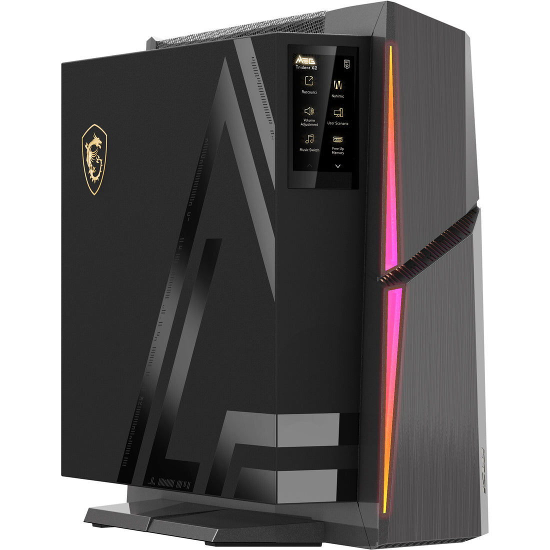 MSI MEG Trident X2 14NUI9-269UK Intel® Core™ i9 i9-14900KF 64 GB DDR5-SDRAM 4 TB HDD+SSD NVIDIA GeForce RTX 4090 Windows 11 Home Desktop PC Black