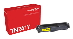 Everyday™ Yellow Toner by Xerox compatible with Brother TN241Y, Standard capacity