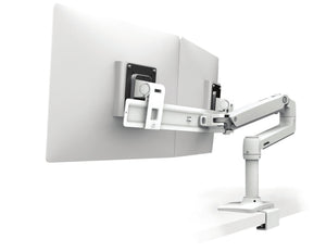 Ergotron LX Series Dual Direct Arm, Low-Profile Top Mount C-Clamp