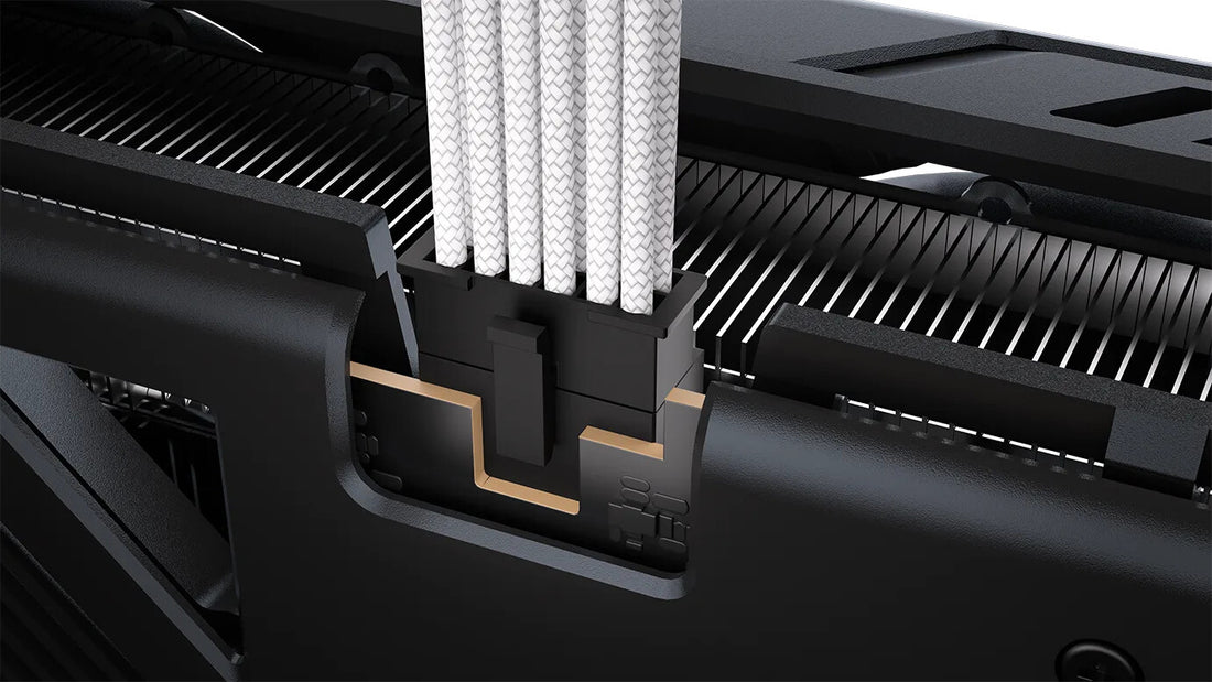 Corsair Elite Premium Individually Sleeved, PCIe 12V-2x6 to 2x 8-pin (6+2 split) PCIe Cable - White
