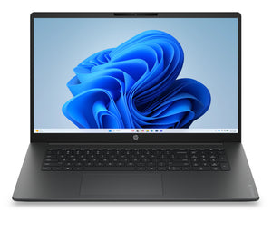 HP 17-DP0006NAX R5 40 8GB 256GB W11 AMD Ryzen™ 5 Laptop 43.9 cm (17.3") Full HD LPDDR5-SDRAM SSD Wi-Fi 6 (802.11ax) Windows 11 Home Black, Grey