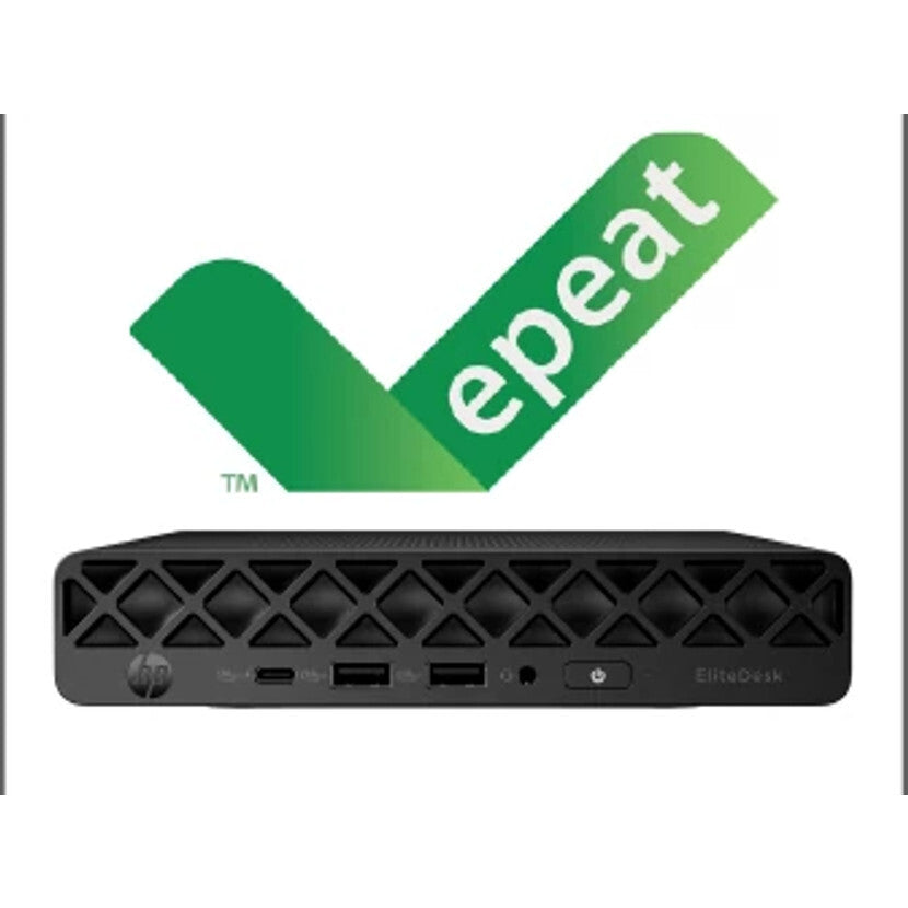 HP EliteDesk 8 Mini G1i AI Intel Core Ultra 9 64 GB DDR5-SDRAM 1 TB SSD Windows 11 Pro Mini PC AI PC Black