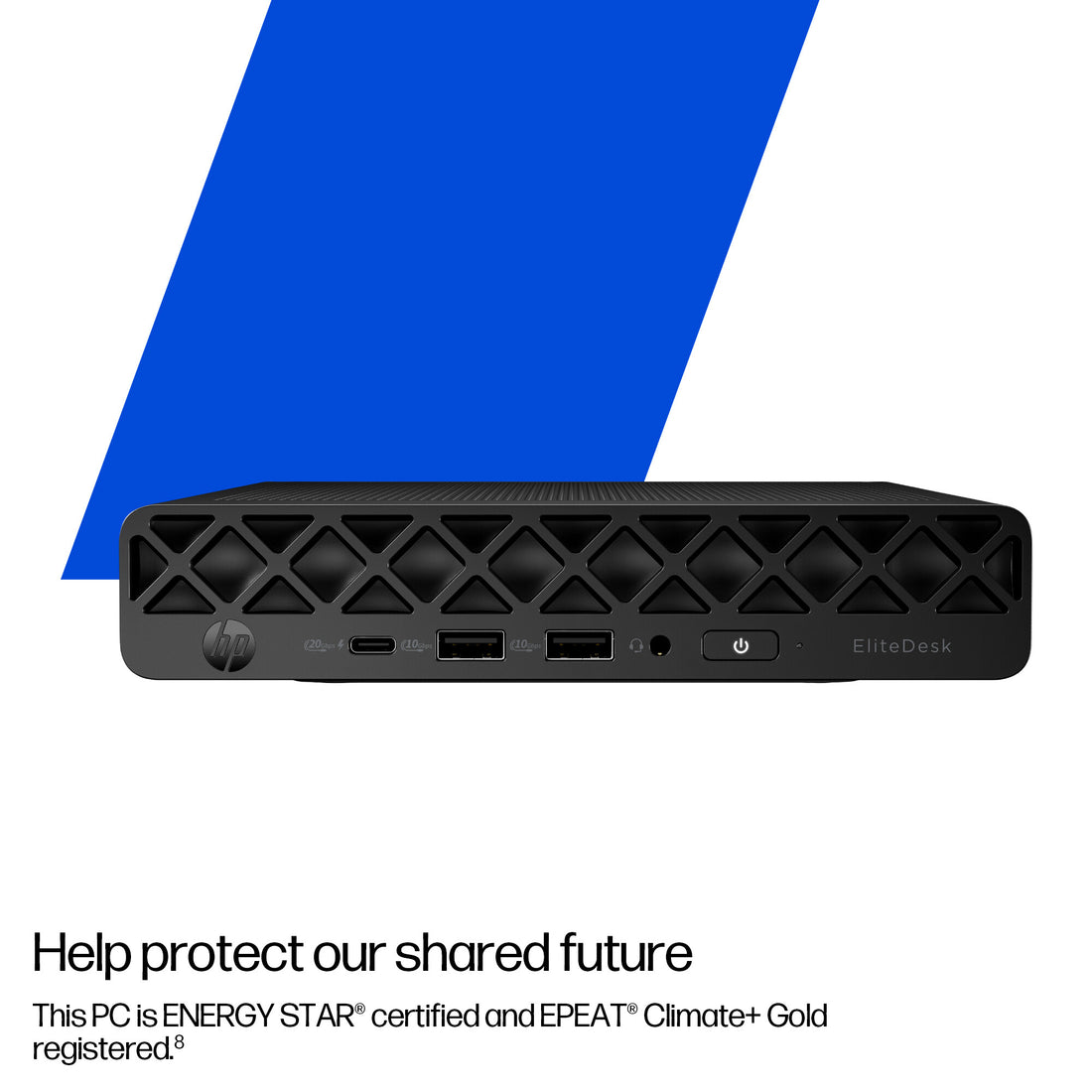 HP EliteDesk 8 Mini G1i AI Intel Core Ultra 9 64 GB DDR5-SDRAM 1 TB SSD Windows 11 Pro Mini PC AI PC Black