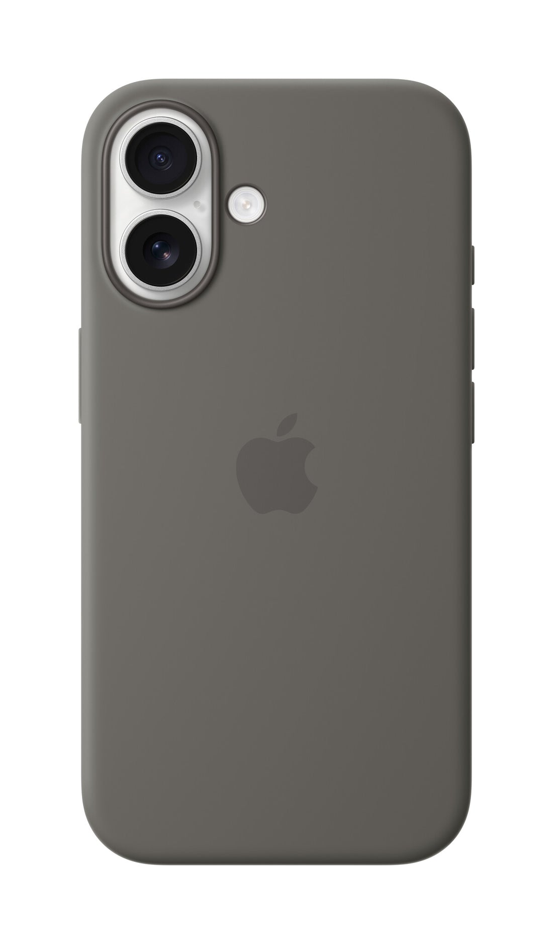 Apple iPhone 16 Silicone Case with MagSafe - Stone Gray