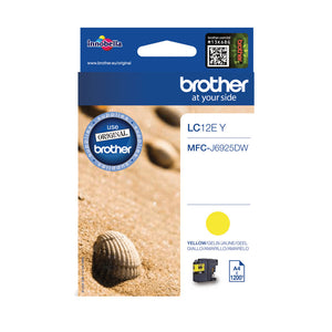 Brother LC12EY ink cartridge 1 pc(s) Original Yellow