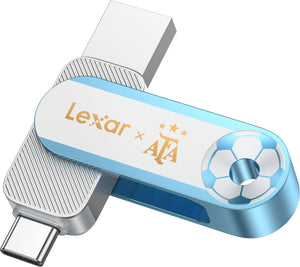 Lexar D500 128GB Solid State Dual Drive, Elite Legends Series, up to 400MB/s