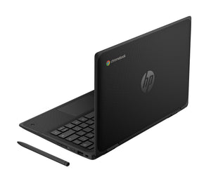 HP Fortis Flip G1m Chromebook MediaTek 520 29.5 cm (11.6") Touchscreen HD 8 GB LPDDR4x-SDRAM 64 GB eMMC Wi-Fi 6 (802.11ax) ChromeOS Black