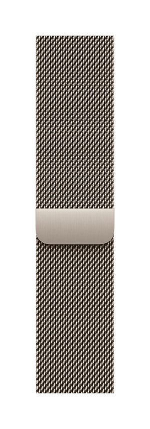 Apple 49mm Natural Titanium Milanese Loop - Large