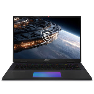 MSI Titan 18 HX A2WJ-1072UK Intel Core Ultra 9 290HX Plus Laptop 45.7 cm (18") UHD+ 64 GB DDR5-SDRAM 4 TB SSD NVIDIA GeForce RTX 5090 Wi-Fi 7 (802.11be) Windows 11 Home Black