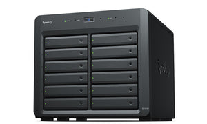 Synology DX1215II disk array 144 TB Desktop Black