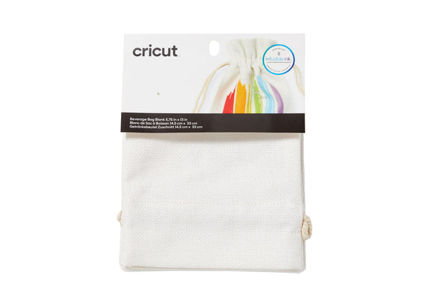 Cricut Wine Bag Blank White