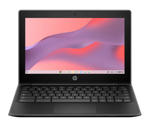 HP Fortis G1i Chromebook Intel® N N250 29.5 cm (11.6") Touchscreen HD 8 GB LPDDR5x-SDRAM 128 GB UFS Wi-Fi 6E (802.11ax) ChromeOS Black