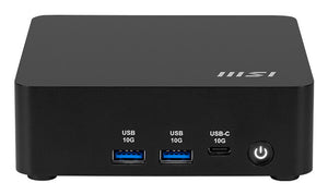 MSI Cubi NUC AI 1UMG Intel Core Ultra 7 155H, Desktop PC, NUC, SFF, Mini Computer, HTPC, (16GB RAM, 1TB Storage, Windows 11 PRO), Intel Graphics/DDR5/Dual ThunderBolt 4/Dual HDMI/Dual LAN/WiFi 6E/BT 5.3/VESA