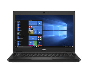DELL Latitude 5480 Intel® Core™ i5 i5-6300U Laptop 35.6 cm (14") HD 4 GB DDR4-SDRAM 500 GB HDD Wi-Fi 5 (802.11ac) Windows 10 Pro Black