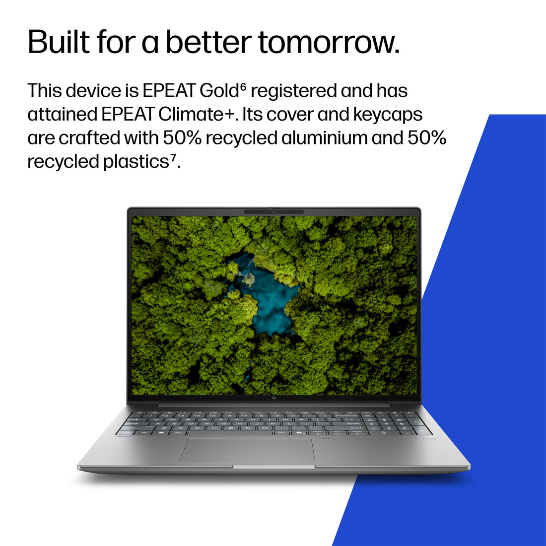 HP DX1P5EA laptop Copilot+ PC Intel Core Ultra 7 40.6 cm (16") WQUXGA 64 GB DDR5-SDRAM 2 TB SSD NVIDIA RTX PRO 2000 Blackwell Wi-Fi 7 (802.11be) Windows 11 Pro AI Workstation, AI PC Silver