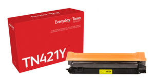 Everyday™ Yellow Toner by Xerox compatible with Brother TN-421Y, Standard capacity