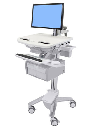 Ergotron StyleView Grey, White Flat panel Multimedia cart
