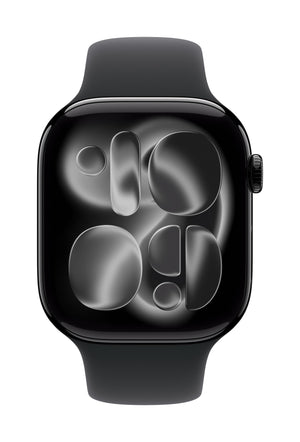 Apple MXM23ZM/A smart wearable accessory Band Black Fluoroelastomer