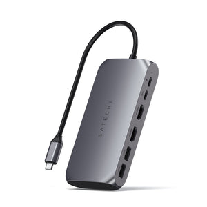 Satechi ST-UCM1HM interface hub USB Type-C 5000 Mbit/s Grey