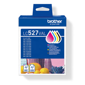 Brother Genuine LC527VAL Ink Cartridge Value Pack