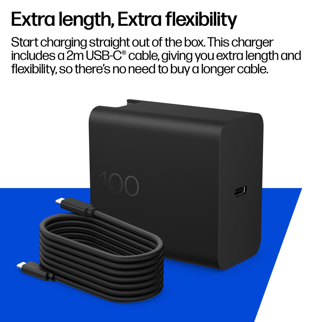 HP 100W GaN Wall Charger