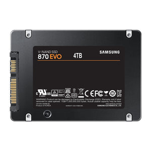 Samsung 870 EVO 4 TB 2.5" Serial ATA III V-NAND MLC
