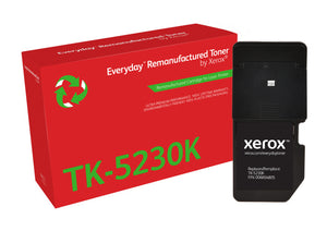 Everyday™ Black Remanufactured Toner by Xerox compatible with Kyocera TK-5230K, Standard capacity