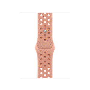 Apple MGAQ4ZM/A smart wearable accessory Band Pink Aluminium, Fluoroelastomer